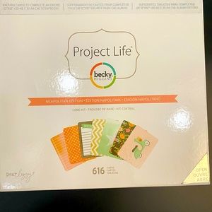 Project Life NEAPOLITAN Core Kit 616 pieces NWT